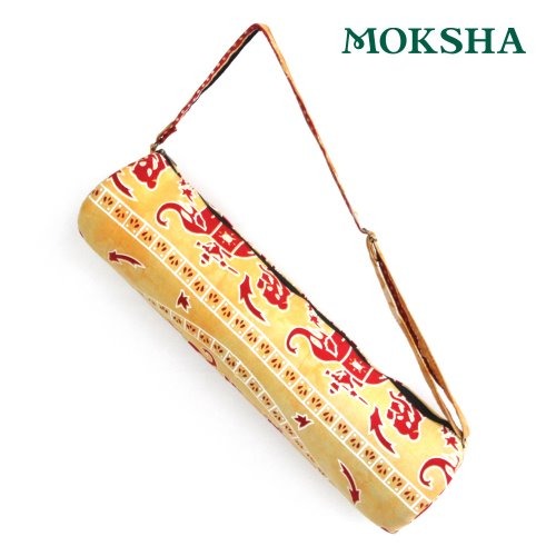 모크샤 가네샤 옐로우 레드 요가매트가방 64×13cm